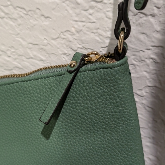 Nanette Lepore Versatile Lightweight Sage Green Color Crossbody Bag - Picture 12 of 12